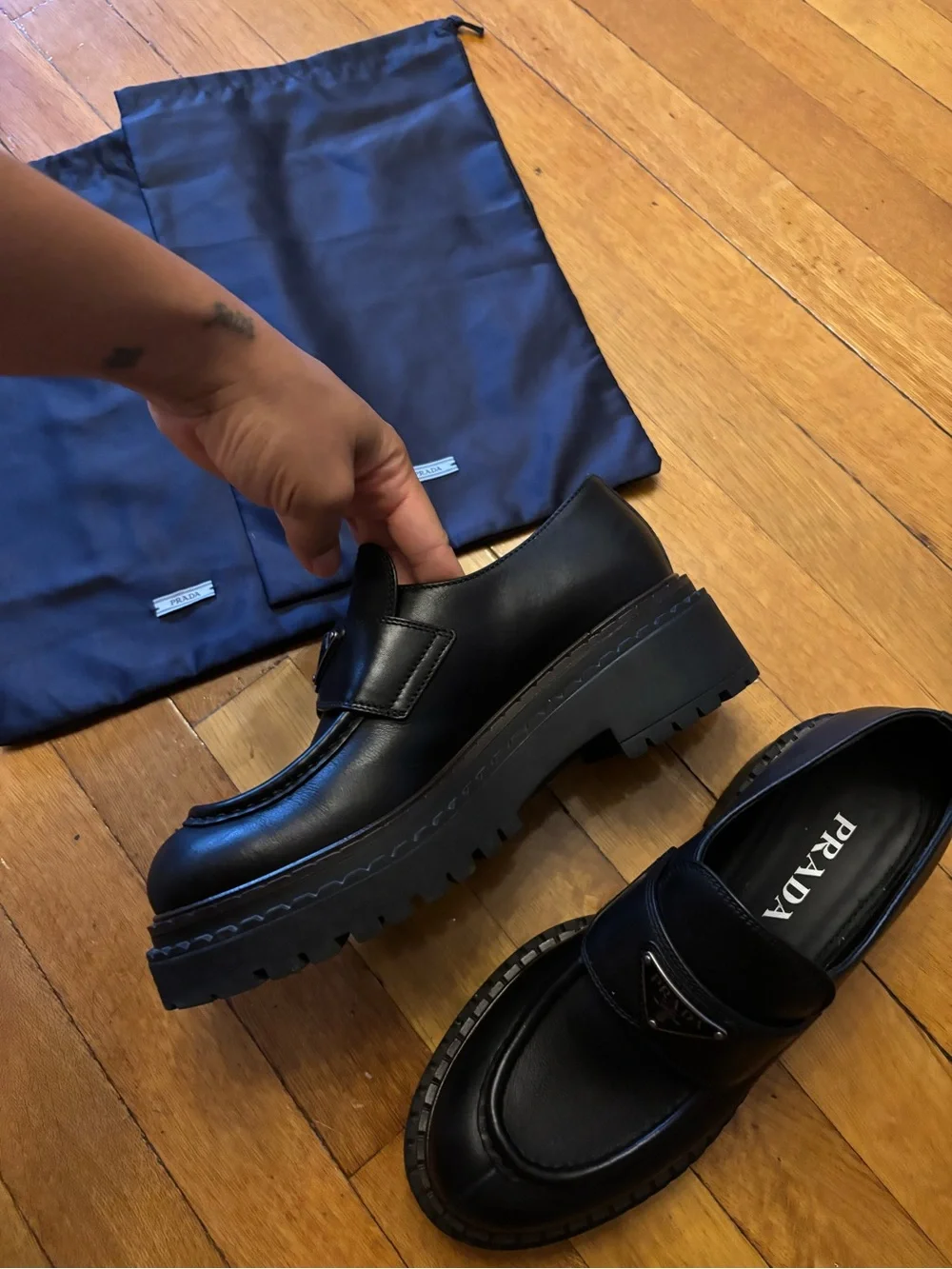 Prada comes dust